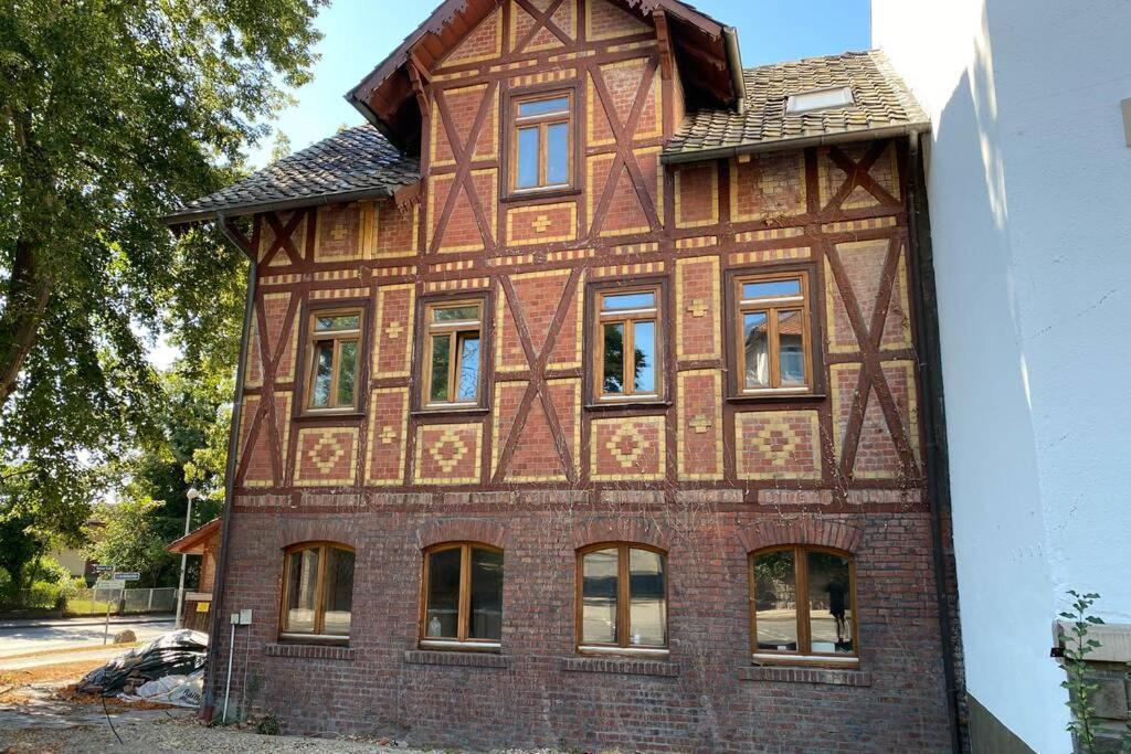 Zentrales Apartment in Holz und Lehm Witzenhausen Exterior foto